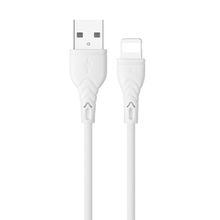 Cabo USB A para Lightning Branco Econômico Alta Resistência Plug Play