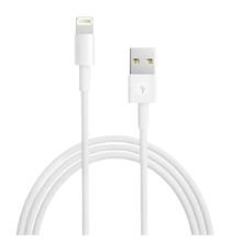 Cabo USB A Lightning Branco Econômico Resistente Plug and Play Garantido