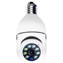 Câmera Lâmpada Wi-Fi 360° Full HD com Proteção e Discrição