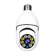 Câmera de Segurança Wi-Fi Lâmpada Full HD com Controle Remoto