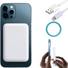 Carregador Sem Fio Magnético Portátil Compatível Com IOS