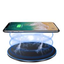 Carregador Indução Portátil Turbo Escuro Para iPhone 12