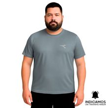 Camiseta Diadora Small Logo Plus Size Masculina