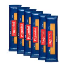 Kit 6X: Macarrão Spaghetti Paganini 500g