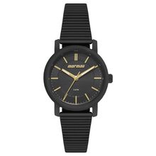 Relógio Mormaii Feminino Ref: Mo2036kb/1p Casual Aço Black