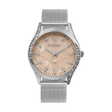 Relógio Condor Feminino Ref: Co2035nsv/4j Casual Mesh Prateado