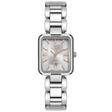 Relógio Technos Feminino Ref: 2015ces/1k Bracelete Retangular Prateado