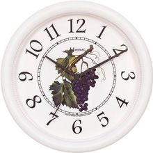 Relógio De Parede Herweg Ref: 660087-021 Branco Uva