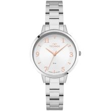Relógio Technos Feminino Ref: 2035nbz/1k Elegance Prateado