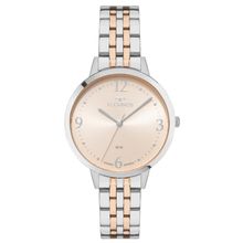 Relógio Technos Feminino Ref: 2035nbv/1j Elegance Bicolor