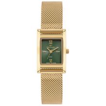 Relógio Technos Feminino Ref: 2035nde/1v Elegance Mesh Retangular Dourado