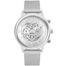 Relógio Euro Feminino Ref: Eujs25al/4k Cronógrafo Mesh Prateado