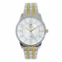 Relógio Tuguir Feminino Ref: Tg30423 Casual Bicolor