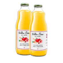 Kit 2X: Suco de Maçã com Hibisco, Canela e Gengibre Sem Açúcar Villa Piva 1L