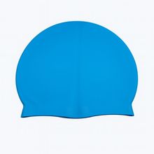 Touca de Natação Silicone Unissex Adulto Mulher Homem Alta Elasticidade Treino Praia Piscina Cor Sortida