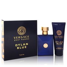 Caixa Presente  ML Eau Toilette + 100 ML Gel de Banho Masculino Versace Pour Homme Dylan Blue Col.