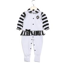 Macacão Bebê Vasco Listras Oficial