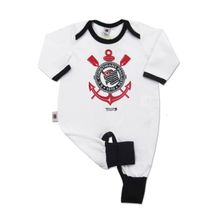 Macacão Bebê Longo Corinthians Timão Oficial