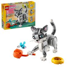 Lego Creator 3 em 1 Gato Brincalhão 407 Peças - 31163