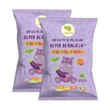 Kit 2X: Biscoito de Polvilho Super Berinjela Vegano Crilancha 40g