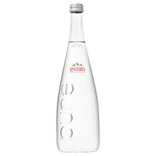 ÁGUA MINERAL EVIAN SEM GÁS VIDRO 750ML