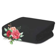 Lençol Dia a Dia Percal Solteiro sem elástico Barato - Preto