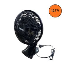 Ventilador de Mesa Portátil 127V com Oscilação - Sortido