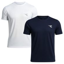 Kit 2 Camisetas Diadora Small Logo Masculina
