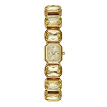 Relógio Seculus Feminino Ref: 77333lpsvdb1 Retangular Bracelete Dourado