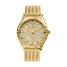 Relógio Condor Feminino Ref: Co2035nsu/4x Casual Mesh Dourado