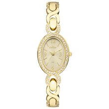 Relógio Condor Feminino Ref: Co2035nvi/5x Oval Bracelete Dourado