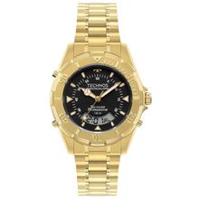 Relógio Technos Masculino Ref: Wt2050afn/1p Skydiver Anadigi Dourado