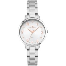 Relógio Technos Feminino Ref: 2035nbz/1k Elegance Prateado