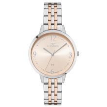 Relógio Technos Feminino Ref: 2035nbv/1j Elegance Bicolor