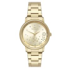 Relógio Technos Feminino Ref: 2035ndu/1x Fashion Dourado