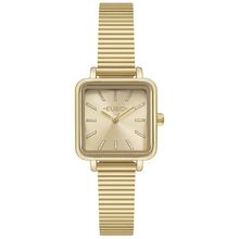 Relógio Euro Feminino Ref: Eu2035yzt/4d Casual Retangular Dourado