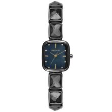 Relógio Seculus Feminino Ref: 77334lpsvpb3 Retangular Bracelete Black