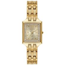 Relógio Seculus Feminino Ref: 44288lpsvda1 Retangular Aço Dourado