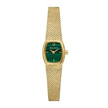 Relógio Bulova Feminino Ref: 98l184 Clássico Retangular Dourado