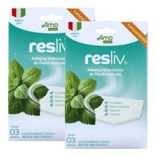 Adesivo Odorizante para a Respiração Resliv – 6 unidades