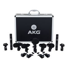 Kit Microfones Para Bateria Profissional AKG Drum Set Sessions 7 Peças