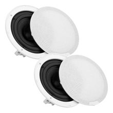 Par Arandela Taramps Redonda 6" 80 Watts Rms 8 Ohms - Branca