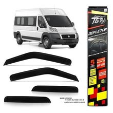 Calha Defletor De Chuva Fiat Ducato 97/16 Adapt. Jumper 01/16 e Boxer 01/14 (2 Portas)