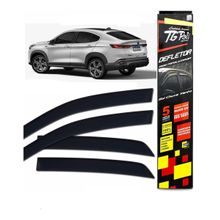 Calha Defletor De Chuva Fiat Inteiriça Fastback 22/23 (4 portas)