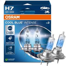 Par Lâmpada Halógena Osram Cool Blue Intense H7 55W 12V