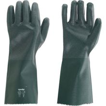 Luva Pvc Palma Áspera Forro 36cm Pav0036 05 Pares Vonder