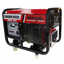 Gerador Diesel 12Kva Trif.380V Mono.220V Mdgt-12E3 Motomil