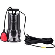 Bomba Submersa Aço Inox 1Hp 220V As Com Boia Worker