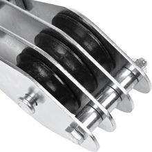 Moitão Cadernal 650Kg 3 Roldanas 45x10mm Par Worker