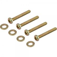 Parafuso Suporte de TV 8x45 mm Arruela 5/16 4 Peças Vonder